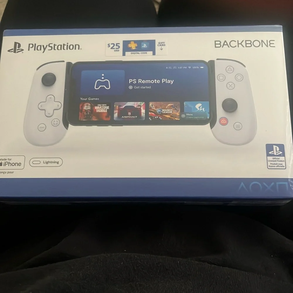 PlayStation backbone made for iPhone